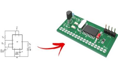 DIY Arduino Power Supply Shield using EasyEDA