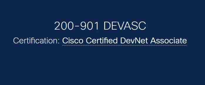 DEVNET Associate (200-901 DEVASC) Online Training