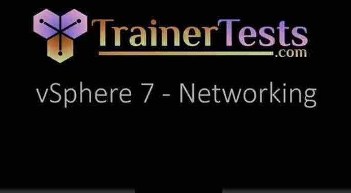 VMware vSphere 7 Professional 01 Networking