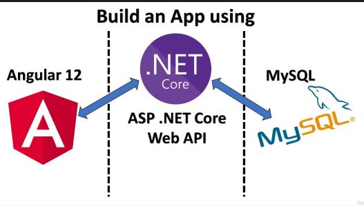 Create web app with Angular 12 NET Core Web API & MySQL