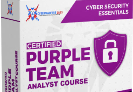 Cyberwarfare Certified Purple Team Analyst