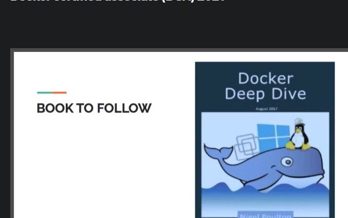 Docker Certified Associate 2021