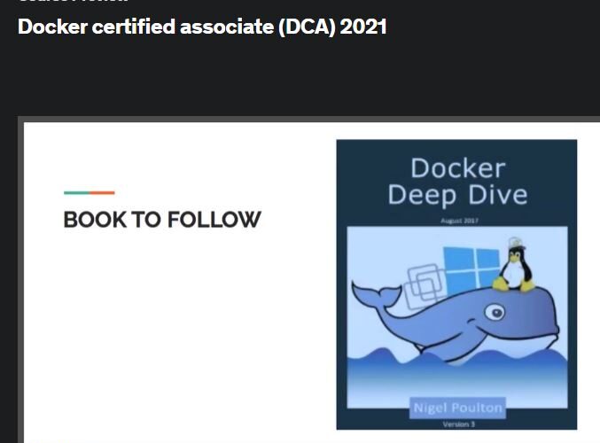 Docker Certified Associate 2021