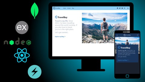 Build a Travel Blog App with React and Chakra UI MERN [2023]