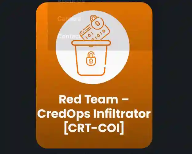 Certified Red Team – CredOps Infiltrator [CRT-COI]