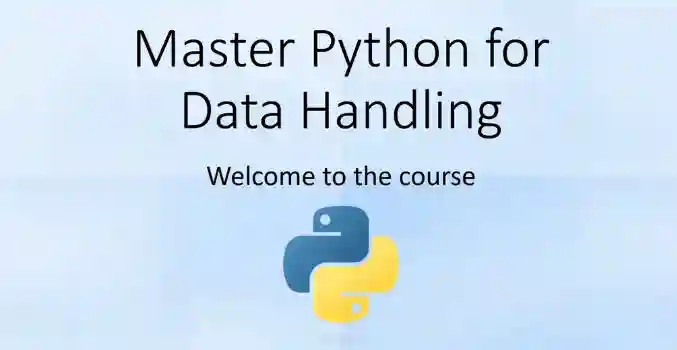 Master Python for Data Handling