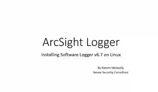 ArcSight Logger & ESM Hands-On