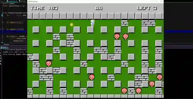 Game Dev BomberMan with Python, Pygame and Oop!