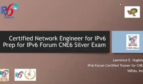 Certified Network Engineer for IPv6 - CNE6 Silver